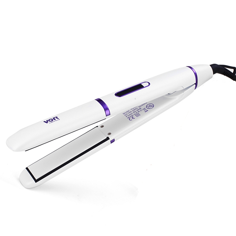 

VGR V-500 5 Gears Adjustable Multifunctional Hair Straightening Curling Iron, Plug Type: EU Plug