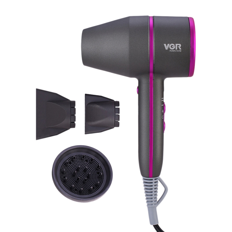 

VGR V-403 1800W Household Negative Ion Hair Dryers with 3 Gear Adjustment, Plug Type: EU Plug