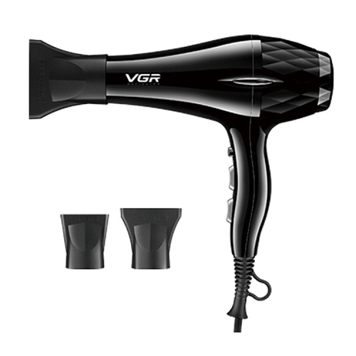 

VGR V-413 2200W Negative Ion Hair Dryers with 6 Gear Adjustment, Plug Type: EU Plug (Black)