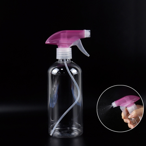 

500ML Fat Bottle Disinfection Spray Bottle Alcohol 84 Disinfection Solution Watering Can, Random Nozzle Color Delivery