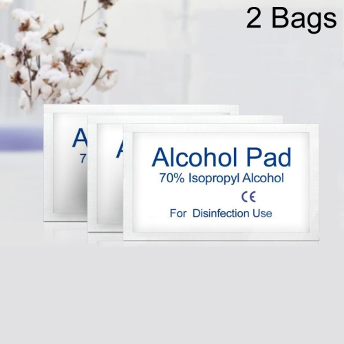 

2 Bags Disposable Alcohol Disinfection Cotton Wipes