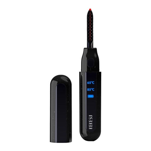 

K-CU1908 Portable USB Charging Digital Display Perm Eyelash Curler (Black)
