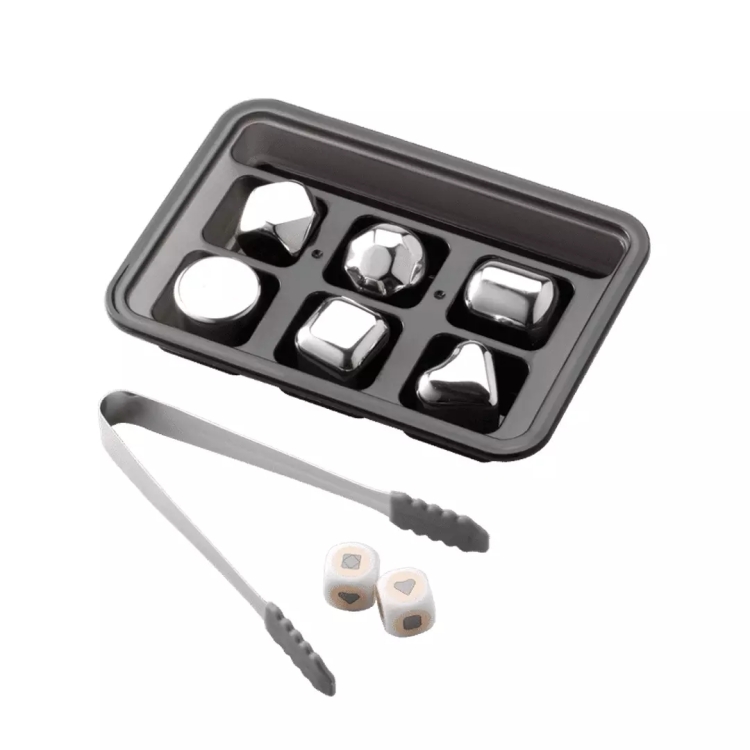 

Original Xiaomi Youpin Circle Joy 6 in 1 Stainless Steel Chilling Reusable Ice Cubes