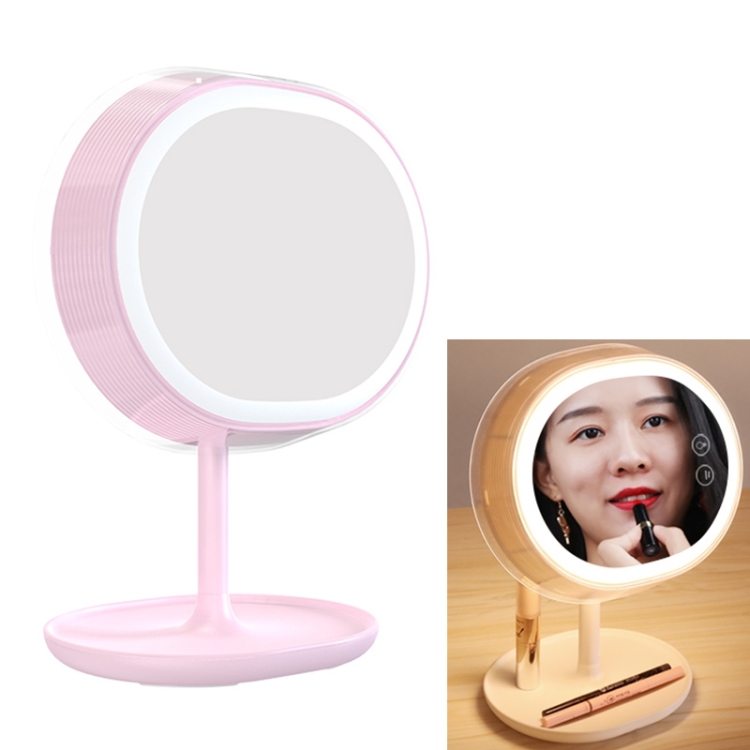 

JOYROOM JR-CY266 Multi-functional LED Beauty Series Smart Light Makeup Mirror Lamp (Pink)