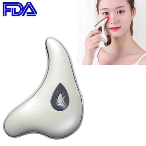 

BLK-D009 Lonized Light Introduction Instrument Facial Electric Shaving Instrument Heating Vibration Beauty Instrument (White)