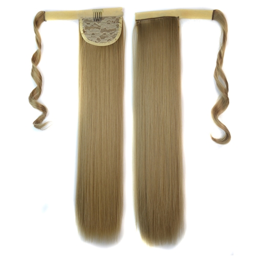 

16# Invisible Seamless Bandage-style Wig Long Straight Hair Wig Ponytail