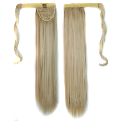 

613H16# Invisible Seamless Bandage-style Wig Long Straight Hair Wig Ponytail