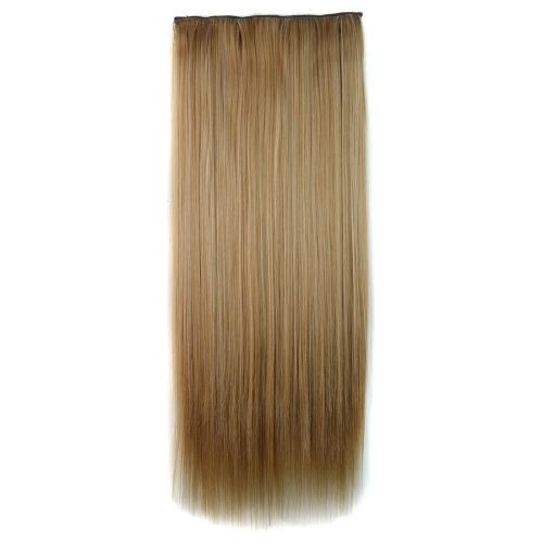 

27M613# One-piece Seamless Five-clip Wig Long Straight Wig Piece