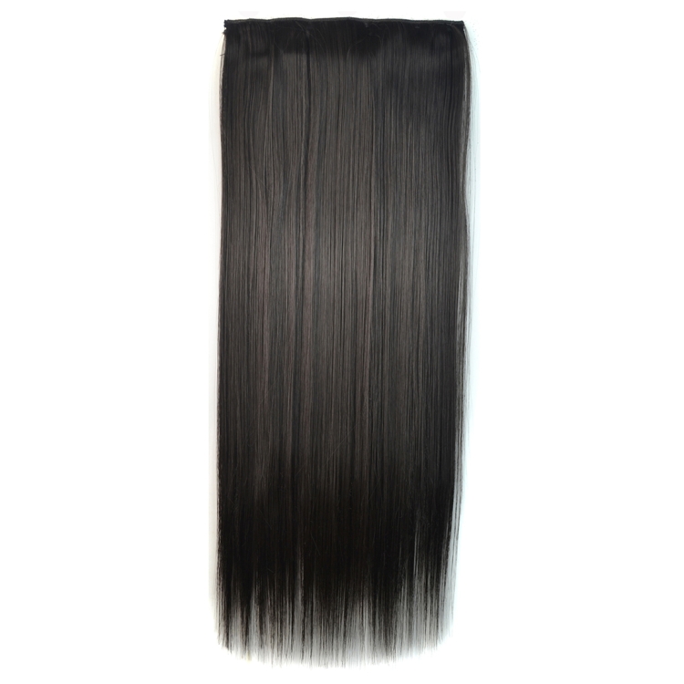 

2# One-piece Seamless Five-clip Wig Long Straight Wig Piece