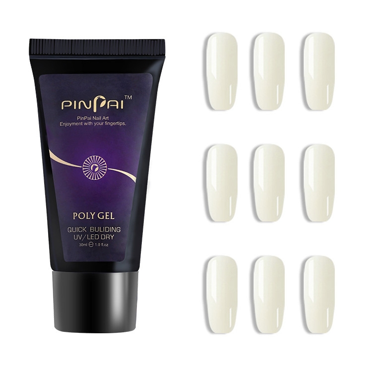 

30g Nail Glue Manicure Art Rapid Extension Glue Painless Gel Extended Nail Builder Phototherapy Cream Removable