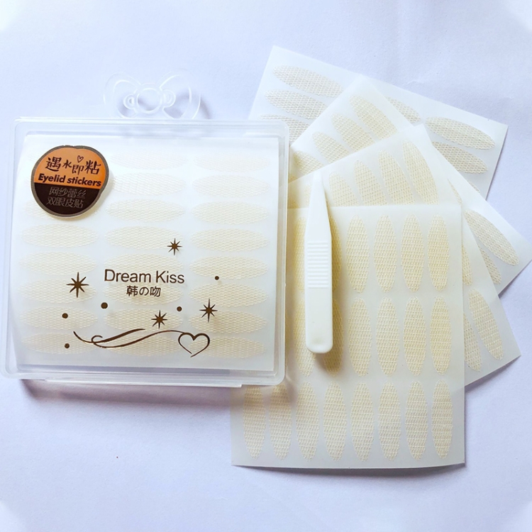 

Lace Invisible Double Eyelid Tapes Breathable Eyelid Stickers 5-Sheets / Box