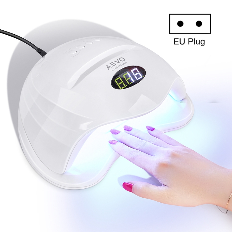 

AEVO Smart Sensor Nail Lamp UV Nail Dryer 36 Leds Nail Machine, EU Plug