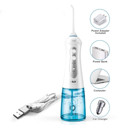 

WF-102 Portable 1400mAh USB-Rechargeable Water Flosser IPX7 Waterproof Oral Irrigator