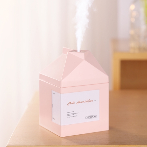 

JOYROOM JR-CY269 Milk Box Shape Silent Humidifier, Water Tank Capacity: 260mL (Pink)