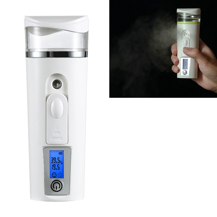 

Nano Beauty Facial Sprayer Moisturizing Face Steaming Device, Capacity: 30ml(White)