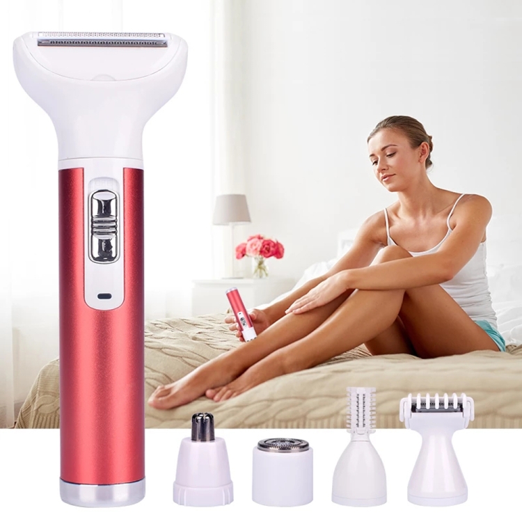 

XD-3011 5 in 1 Multifunction Shaver Nose Trimmer Eyebrow Shaver Kit for Ladies