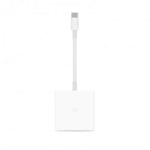 

Original Xiaomi 4K 3D 5Gbps USB-C / Type-C to HDMI Cable Connector Adapter Charger with Current Voltage Identification, For Galaxy S8 & S8 + / LG G6 / Huawei P10 & P10 Plus / Xiaomi Mi6 & Max 2 and other Smartphones(White)