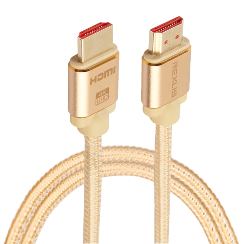 

1m HDMI 2.0 Version 4K 1080P Aluminium Alloy Shell Line Head Gold-plated Connectors HDMI Male to HDMI Male Audio Video Adapter Cable