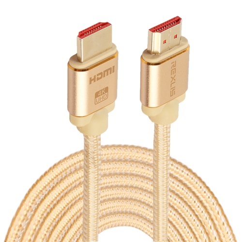 

10m HDMI 2.0 Version 4K 1080P Aluminium Alloy Shell Line Head Gold-plated Connectors HDMI Male to HDMI Male Audio Video Adapter Cable