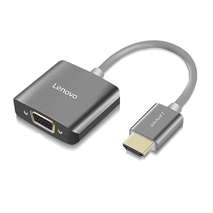 

Lenovo F1-H01 HDMI to VGA Cable Aluminum Alloy Converter