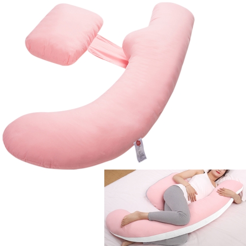 

U Shape Pregnancy Comfortable Pillows Maternity Pregnant Waist Side Sleepers Back Cushion (Pink)