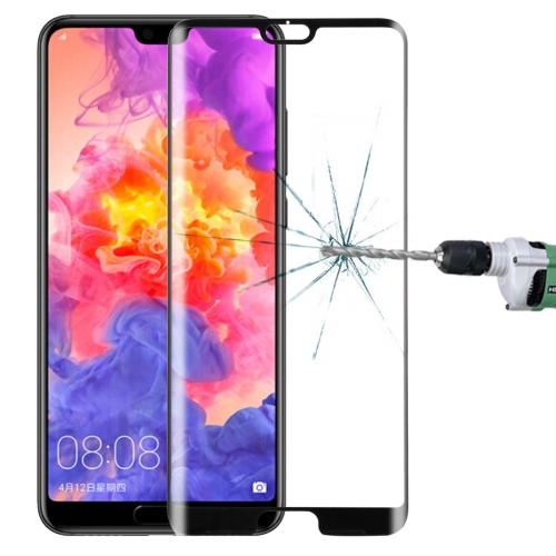 For Huawei P20 Pro 0.3mm 9H Surface Hardness 3D Full Screen Tempered Glass Film