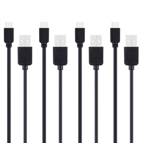 

4 PCS HAWEEL 1m High Speed Micro USB to USB Data Sync Charging Cable Kits, For Samsung, Huawei, Xiaomi, LG, HTC and other Smartphones