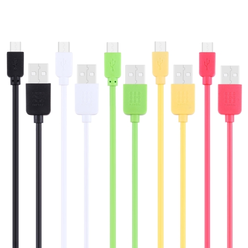 

5 PCS Colors HAWEEL 1m High Speed Micro USB to USB Data Sync Charging Cable Kits, For Samsung, Huawei, Xiaomi, LG, HTC and other Smartphones