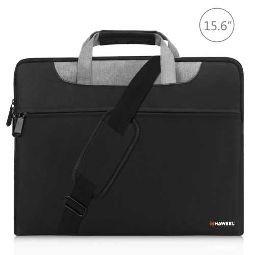 HAWEEL 15.6inch Laptop Handbag, For Macbook, Samsung, Lenovo, Sony, DELL Alienware, CHUWI, ASUS, HP, 15.6 inch and Below Laptops(Black)