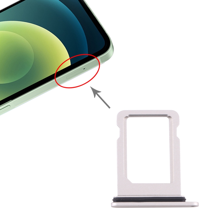 

SIM Card Tray for iPhone 12(White)