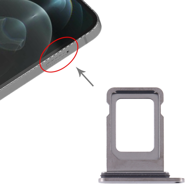 

SIM Card Tray + SIM Card Tray for iPhone 12 Pro (Graphite)