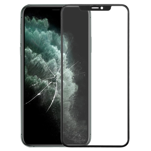 

Front Screen Outer Glass Lens for iPhone 11 Pro Max (Black)