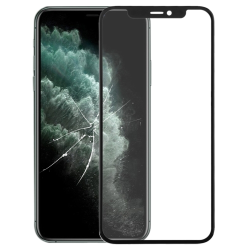 

Front Screen Outer Glass Lens for iPhone 11 Pro(Black)