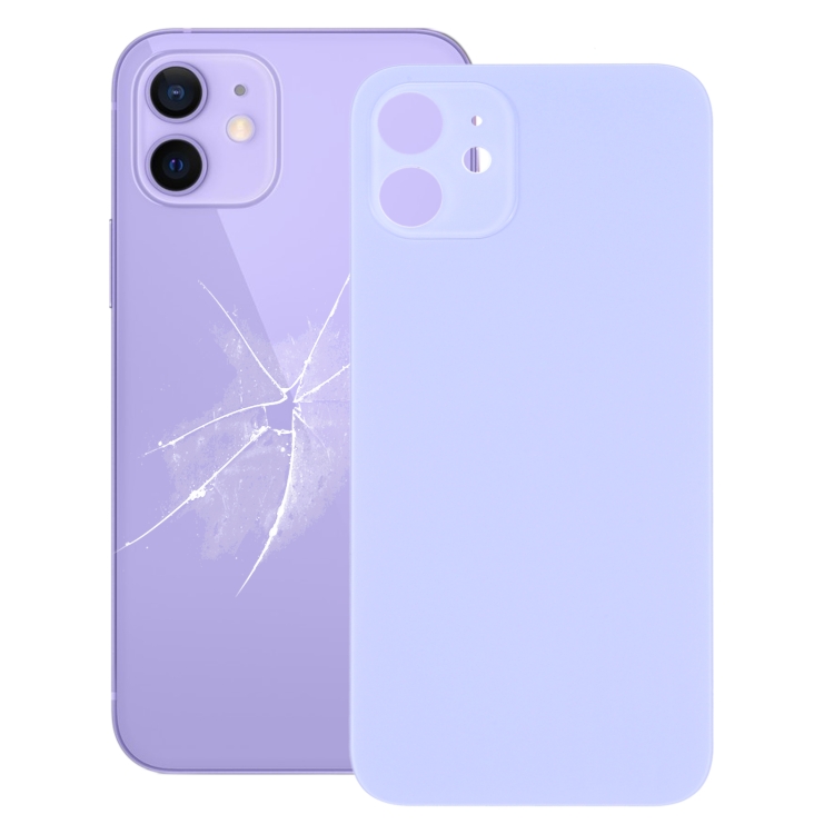 

Easy Replacement Back Battery Cover for iPhone 12 Mini(Purple)
