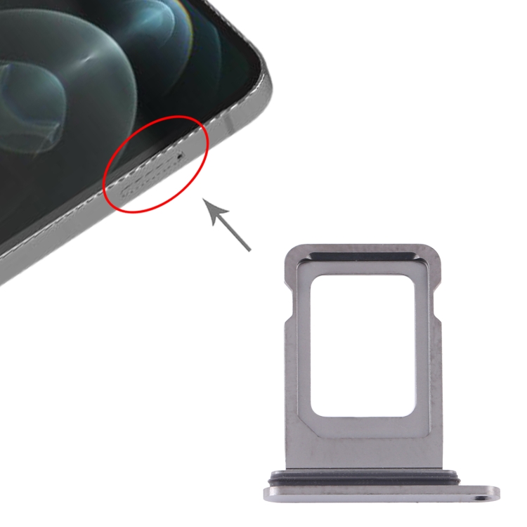 

SIM Card Tray for iPhone 12 Pro Max(Graphite)