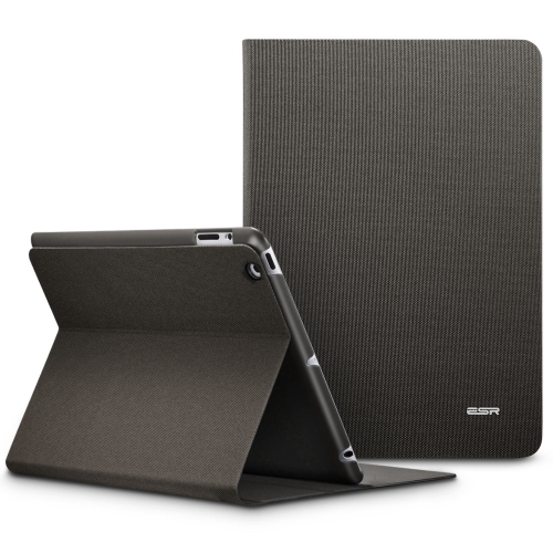 

ESR Simplicity Series Horizontal Flip Leather Case for iPad 4 / 3 / 2, with Holder & Sleep / Wake-up Function(Dark Gray)