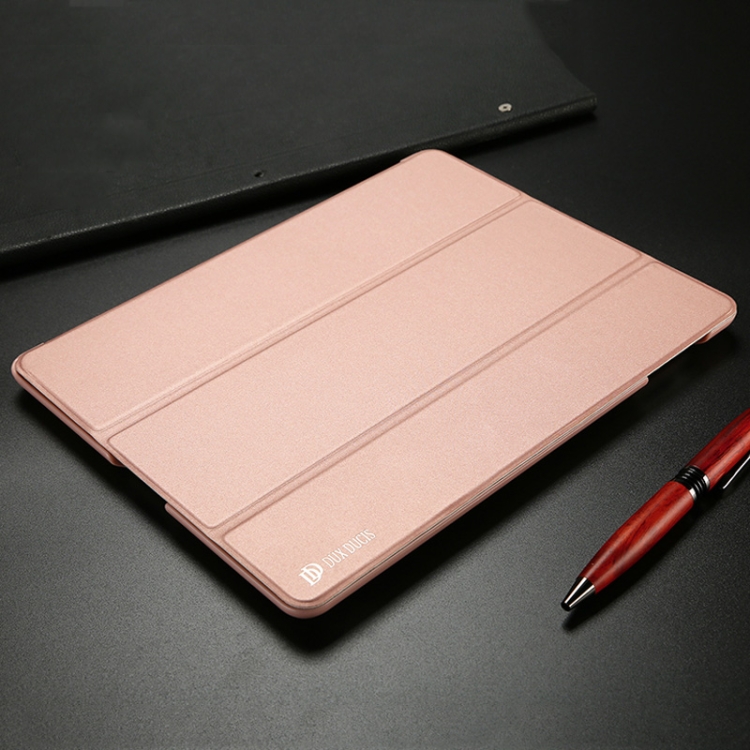 

DUX DUCIS Skin Pro Series Horizontal Flip PU + PC Leather Case for iPad 2 & 3 & 4, with Three-folding Holder (Pink)