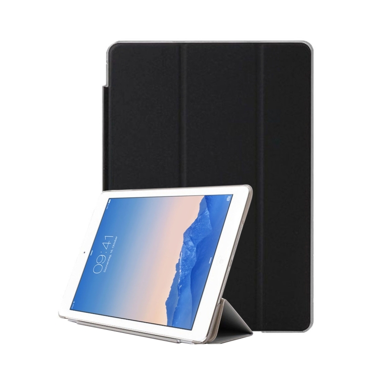 

For iPad Air / iPad 5 Horizontal Flip Leather Case with Three-folding Holder(Black)
