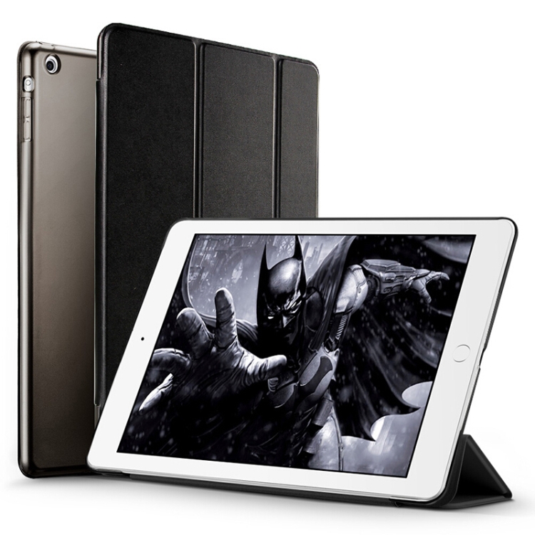 

ESR Yippee Color Series Three-folding Magnetic Leather Case for iPad Air, with Sleep / Wake-up Function(Black)