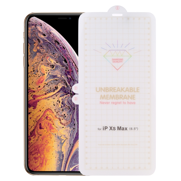 

Full Screen Soft TPU Protector for iPhone XS Max