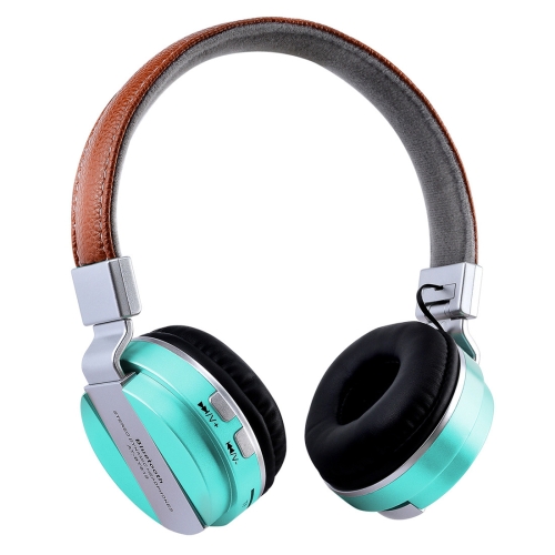 

BTH-858 Stereo Sound Quality V4.2 Bluetooth Headphone, Bluetooth Distance: 10m, Support 3.5mm Audio Input & FM, For iPad, iPhone, Galaxy, Huawei, Xiaomi, LG, HTC and Other Smart Phones(Green)