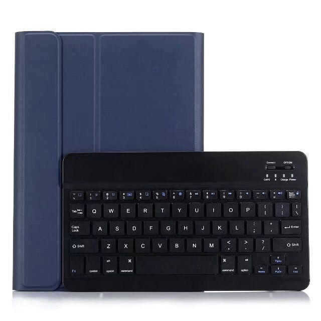 

Detachable Bluetooth Keyboard + Horizontal Flip Leather Case with Holder for iPad Pro 9.7 inch, iPad Air, iPad Air 2, iPad 9.7 inch (2017), iPad 9.7 inch (2018) (Blue)