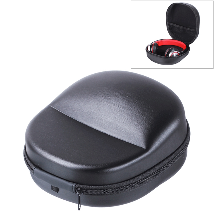 

Large Size EVA Storage Box Shockproof Bag for Headset(Black)