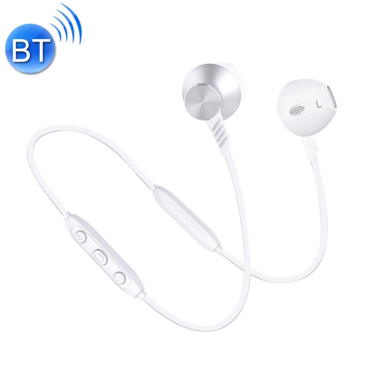 

Langsdom L5PRO Bluetooth 4.1 Metal Magnetic Sport Bluetooth Earphone(White)