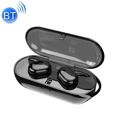 

TWS Binaural Wireless Touch Sensing Bluetooth Headset (Black)