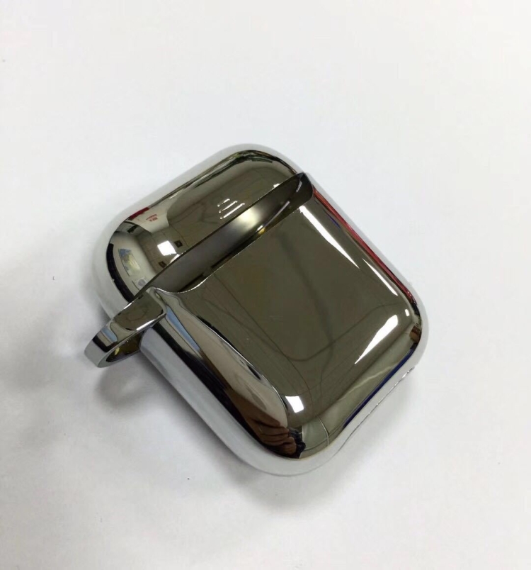 

Electroplating TPU Case for Apple AirPods 1/2(Silver)