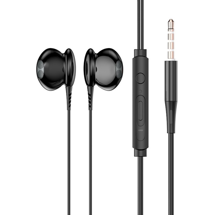 

TOTUDESIGN EAVA-026 Grace Series Lossless Stereo Sound Wired Headset (Black)