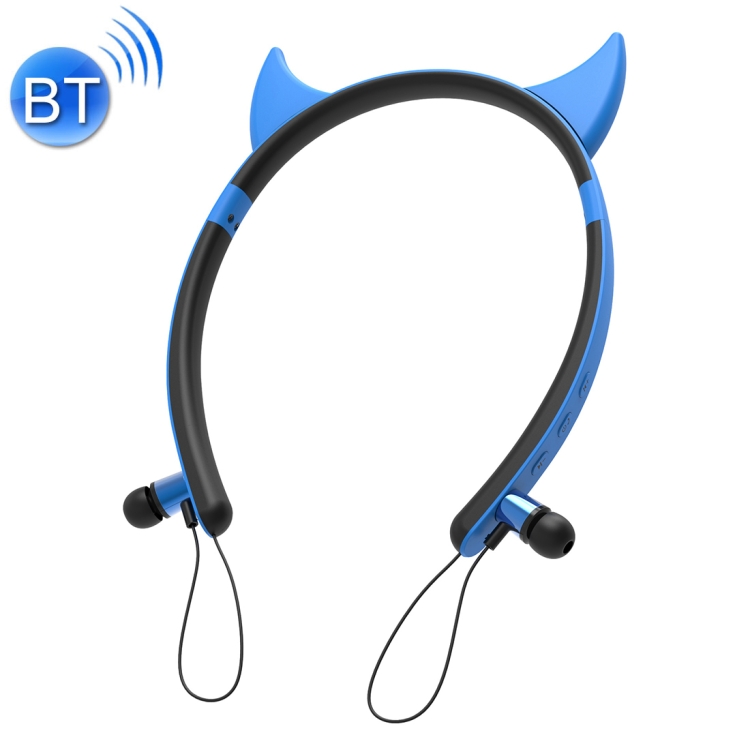 

CYKE ZW29B Cartoon Devil Horn Shape Stereo Head-mounted Magnet Bluetooth Earphone