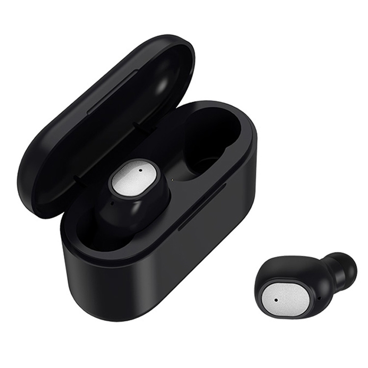 

Q3 TWS Bluetooth 5.0 Binaural Stereo Automatic Matching Wireless Bluetooth Earphone(Black)