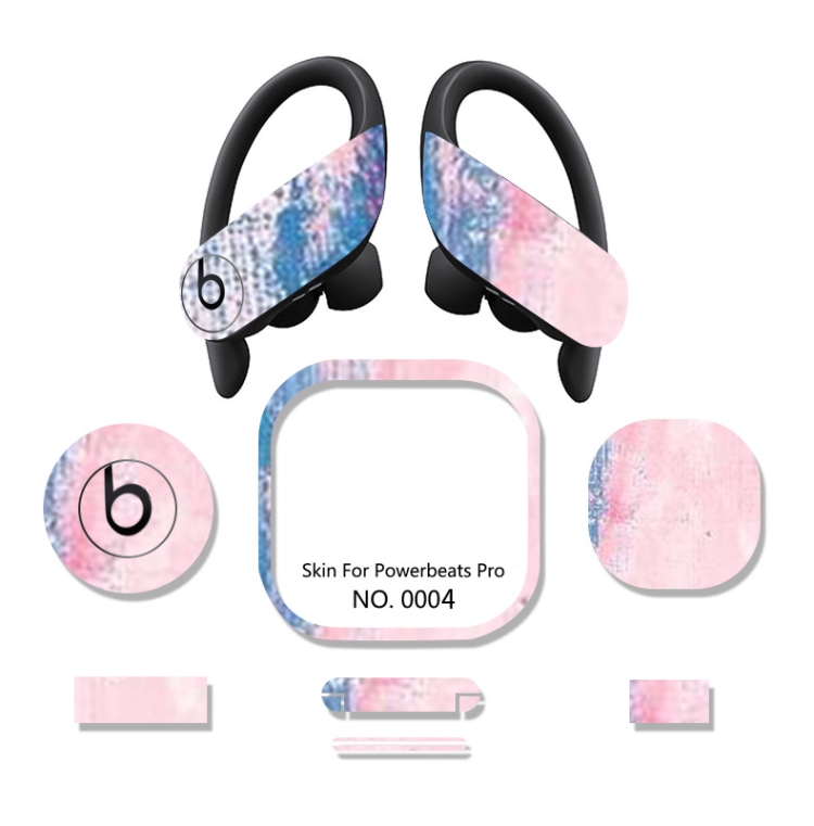 

Wireless Earphones Protective Film Scratch-proof Sticker for Powerbeats Pro